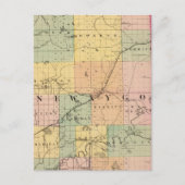 Kaart van Newaygo County, Michigan (Voorkant)