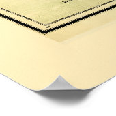 Kaart van Nicaragua (1903) Poster (Hoek)