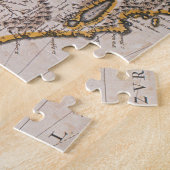 Kaart van Nieuw-Spanje |New Galicia & Guatemala, 1 Legpuzzel (Zijkant)