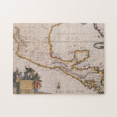 Kaart van Nieuw-Spanje |New Galicia & Guatemala, 1 Legpuzzel (Horizontaal)
