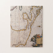 Kaart van Nieuw-Spanje |New Galicia & Guatemala, 1 Legpuzzel (Verticaal)