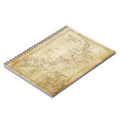 kaart van Nieuw-Zeeland c1879 Notitieboek (Linkerzijde)