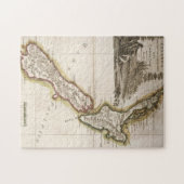 Kaart van Nieuw-Zeeland Legpuzzel (Horizontaal)