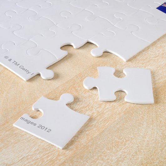 Kaart van Nieuw-Zeeland Legpuzzel (Zijkant)