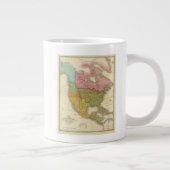 Kaart van Noord-Amerika 3 Grote Koffiekop (Rechts)