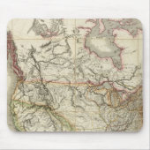 Kaart van Noord-Amerika 4 Muismat (Voorkant)