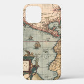  kaart van Noord-Amerika Case-Mate iPhone Case (Achterkant)