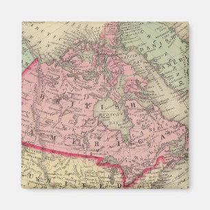 Kaart van Noord-Amerika Magneet