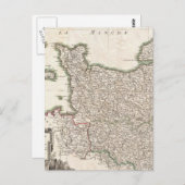  kaart van Normandië (1771) (Voorkant / Achterkant)