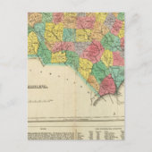 Kaart van North Carolina (Voorkant)