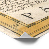  kaart van North Carolina (1638) Poster (Hoek)