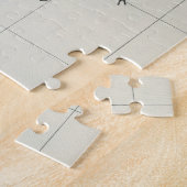  kaart van North Carolina (1891) Legpuzzel (Zijkant)