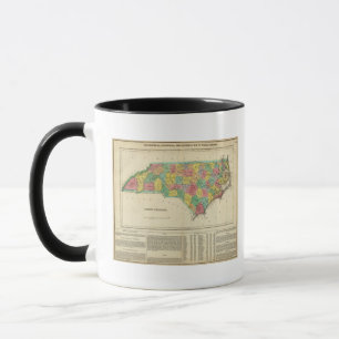 Kaart van North Carolina Mok