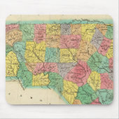 Kaart van North Carolina Muismat (Voorkant)