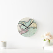  kaart van Nova Scotia en NewFoundland (1807) Ronde Klok (Huis)