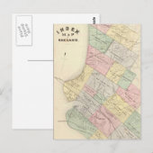  kaart van Oakland California (1878) (Voorkant / Achterkant)