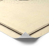  kaart van Oakland California (1878) Poster (Hoek)