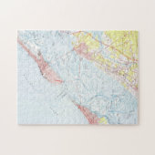  kaart van Ocean City NJ (1952) Legpuzzel (Horizontaal)