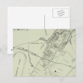 Kaart van Oceanport, NJ (Voorkant / Achterkant)