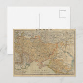  kaart van Oekraïne (1918) (Voorkant / Achterkant)