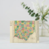 Kaart van Ohio (Staand voorkant)