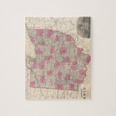  kaart van Ohio (1864) Legpuzzel (Verticaal)