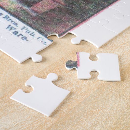  kaart van Ohio (1921) Legpuzzel (Zijkant)