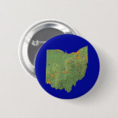Kaart van Ohio Button (Voorkant /achterkant)