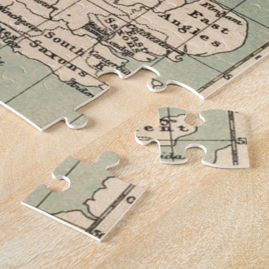Kaart van Old England Legpuzzel (Zijkant)