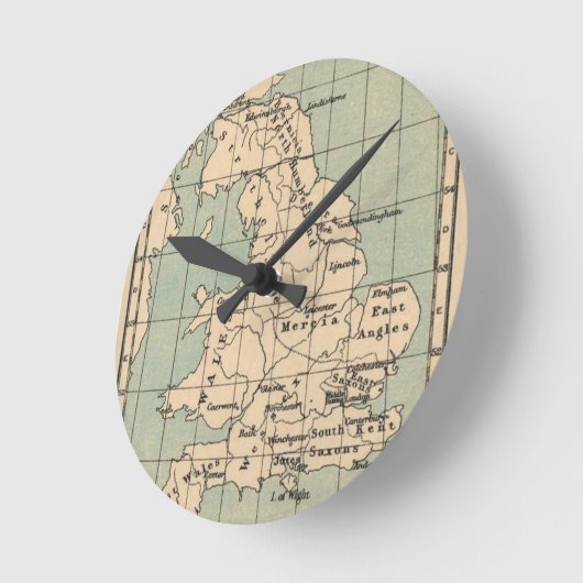 Kaart van Old England Ronde Klok (Hoek)