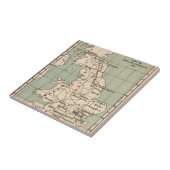 Kaart van Old England Tegeltje (Zijkant)