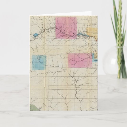 Kaart van Oost-Kansas (Voorkant)