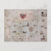 Kaart van Oost-Noord-Amerika (Voorkant)