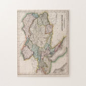 kaart van Oostenrijk (1832) Legpuzzel (Verticaal)