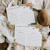 Kaart van Oranje Blossom Honey Bee Recipe