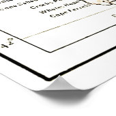  kaart van Oregon (1911) 2 Poster (Hoek)