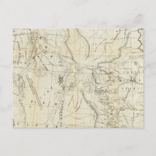 Kaart van Oregon, Californië, New Mexico