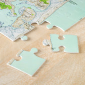  kaart van Orleans Massachusetts (1946) Legpuzzel (Zijkant)