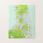  kaart van Orleans Massachusetts (1946) Legpuzzel (Verticaal)