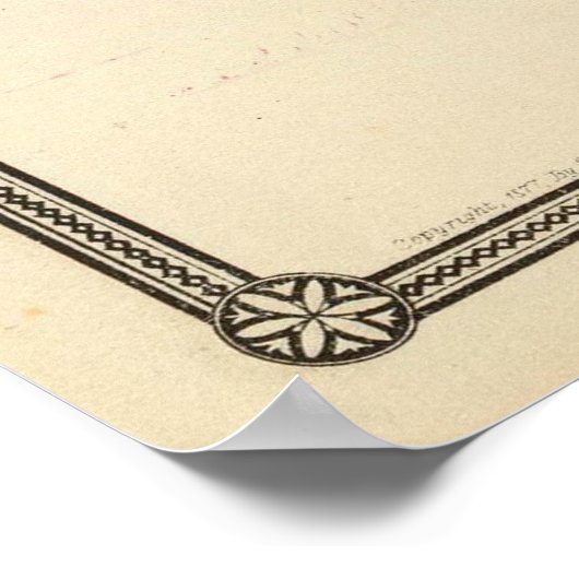  kaart van Oshkosh WI (1878) Poster (Hoek)