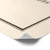  kaart van Ottawa Canada (1915) Poster (Hoek)