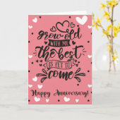 Kaart van oud Jubileum verbouwen (Gele Bloem)