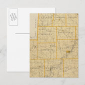 Kaart van Owen County (Voorkant / Achterkant)