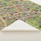 Kaart van Oxford, Engeland (Britse spoorwegen) Sherpa Deken (3/4)