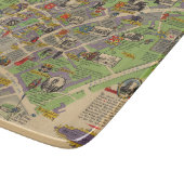 Kaart van Oxford, Engeland (Britse spoorwegen) Snijplank (Hoek)