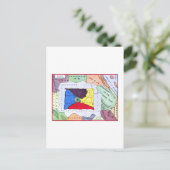 Kaart van OZ (Staand voorkant)