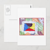 Kaart van OZ (Voorkant / Achterkant)