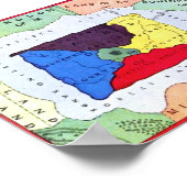 Kaart van OZ Poster (Hoek)