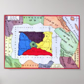 Kaart van OZ Poster (Voorkant)