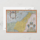 Kaart van Palestina (Voorkant / Achterkant)